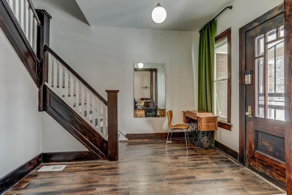 Luxe Mid-Century Styled Historic Townhouse #1 Villa Detroit Exterior foto