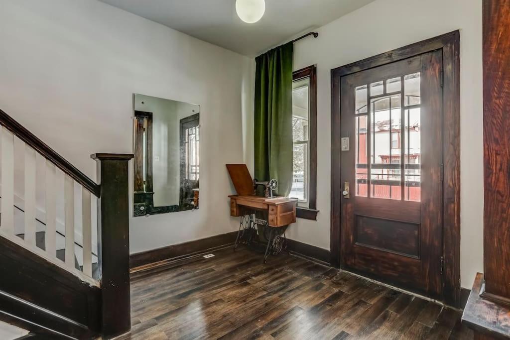 Luxe Mid-Century Styled Historic Townhouse #1 Villa Detroit Exterior foto